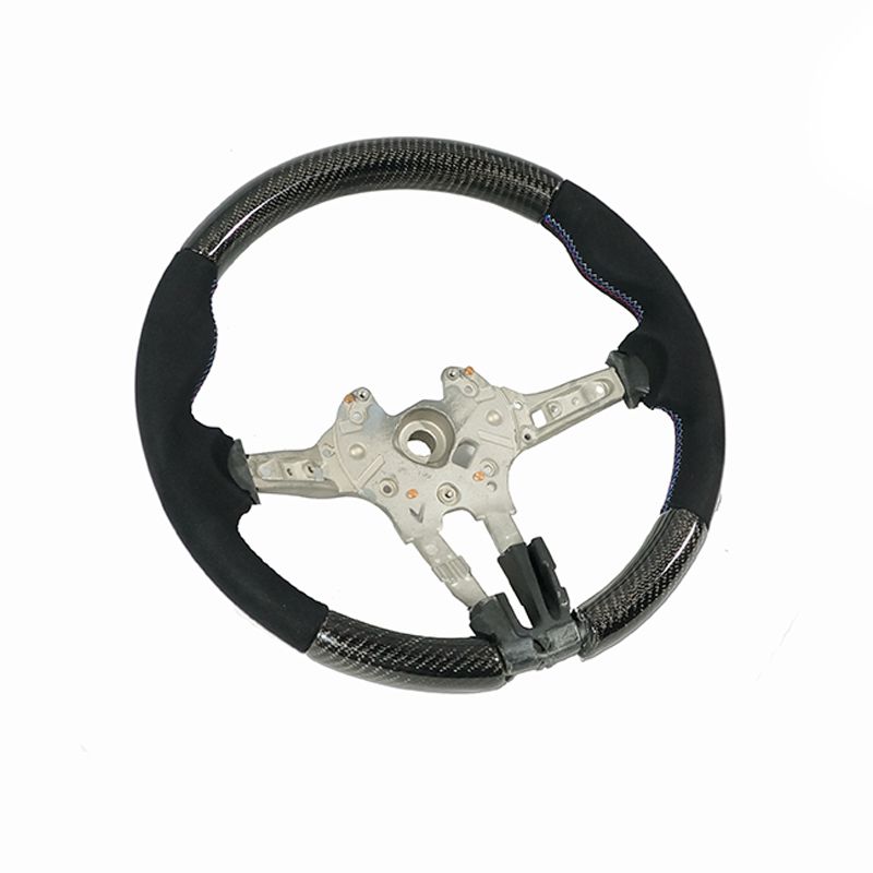 Image of CarbonWorks Stuur M Performance Style Suede Carbon BMW 1-serie,2-serie,3-serie