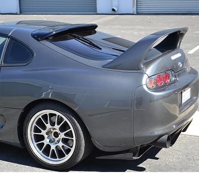 Image of SK-Import Achter Windscherm JDM Style Smoke Kunststof Toyota Supra
