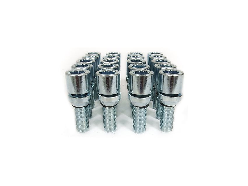Image of SK-Import Wielbouten Star Schuifbouten Zilver Staal M12x1.5
