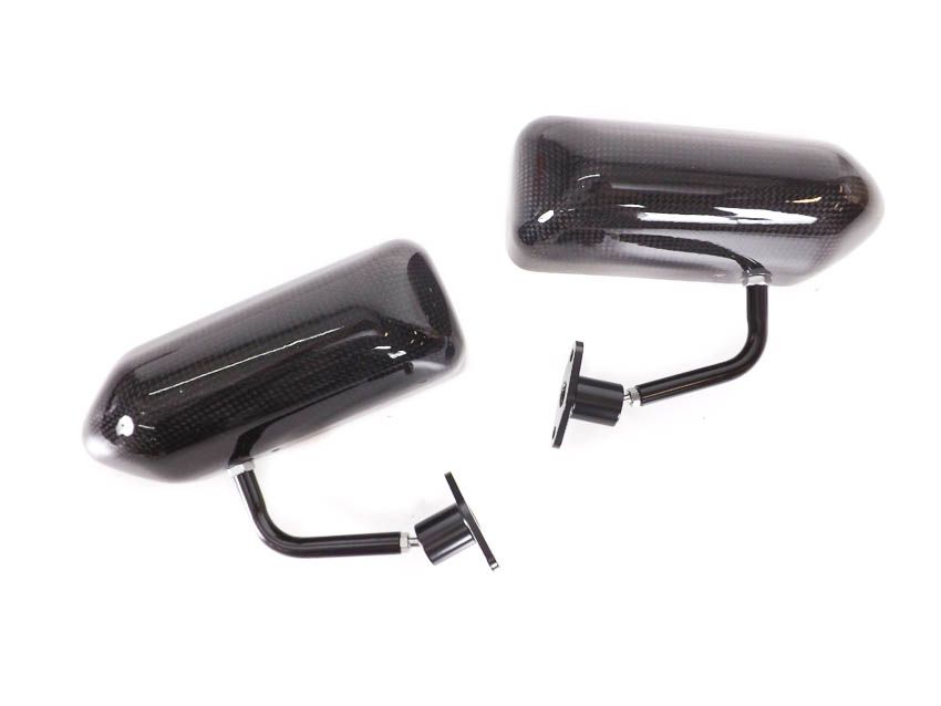 Image of Full Carbon Zijspiegels F1 Style Handmatig Verstelbaar Carbon