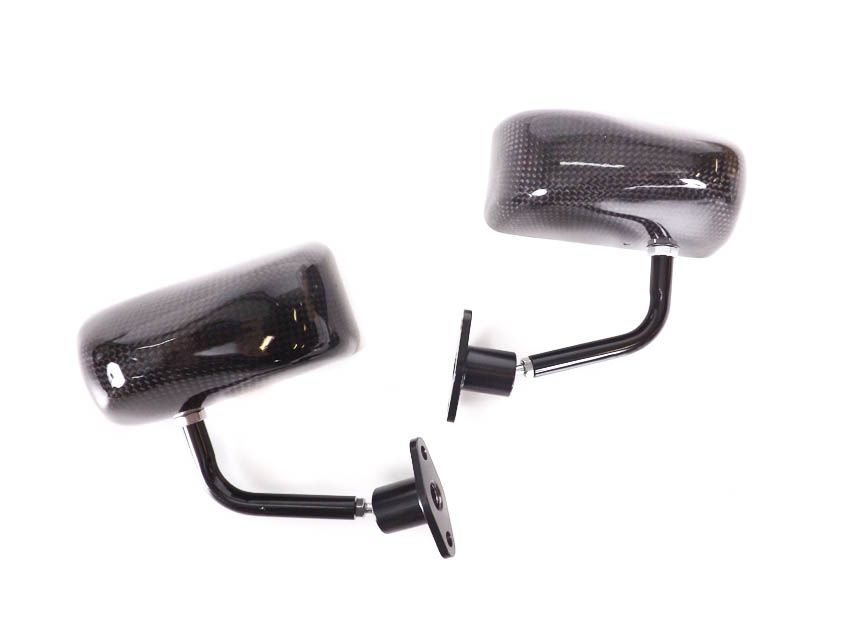 Image of Full Carbon Zijspiegels F1 Style Handmatig Verstelbaar Carbon