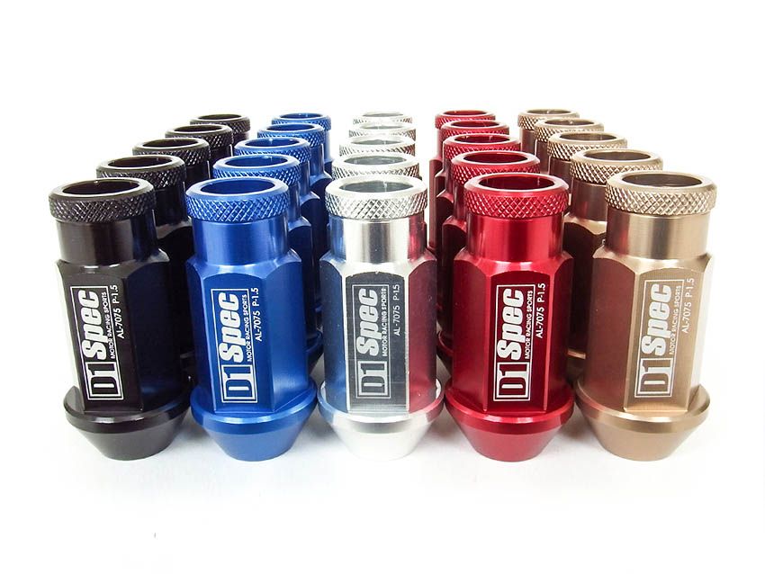 Image of D1 Spec Wielmoeren Lang Aluminium M12x1.5