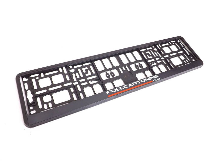 Image of Fullcartuning Kentekenplaathouder Zwart