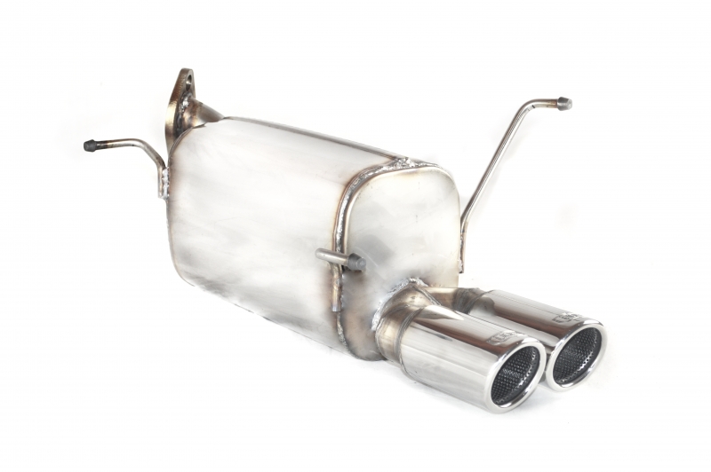 Image of Ulter Sport Uitlaat Demper Dual Tip Roestvrij Staal Suzuki Swift