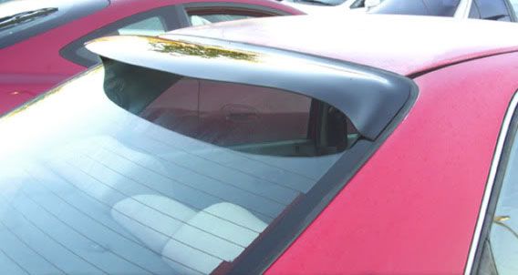 Image of SK-Import Achter Windscherm JDM Style Smoke Kunststof Honda Civic