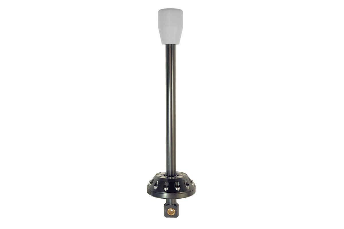 Image of SK-Import Short Shifter Witte Knob Zilver Aluminium BMW 3-serie,5-serie