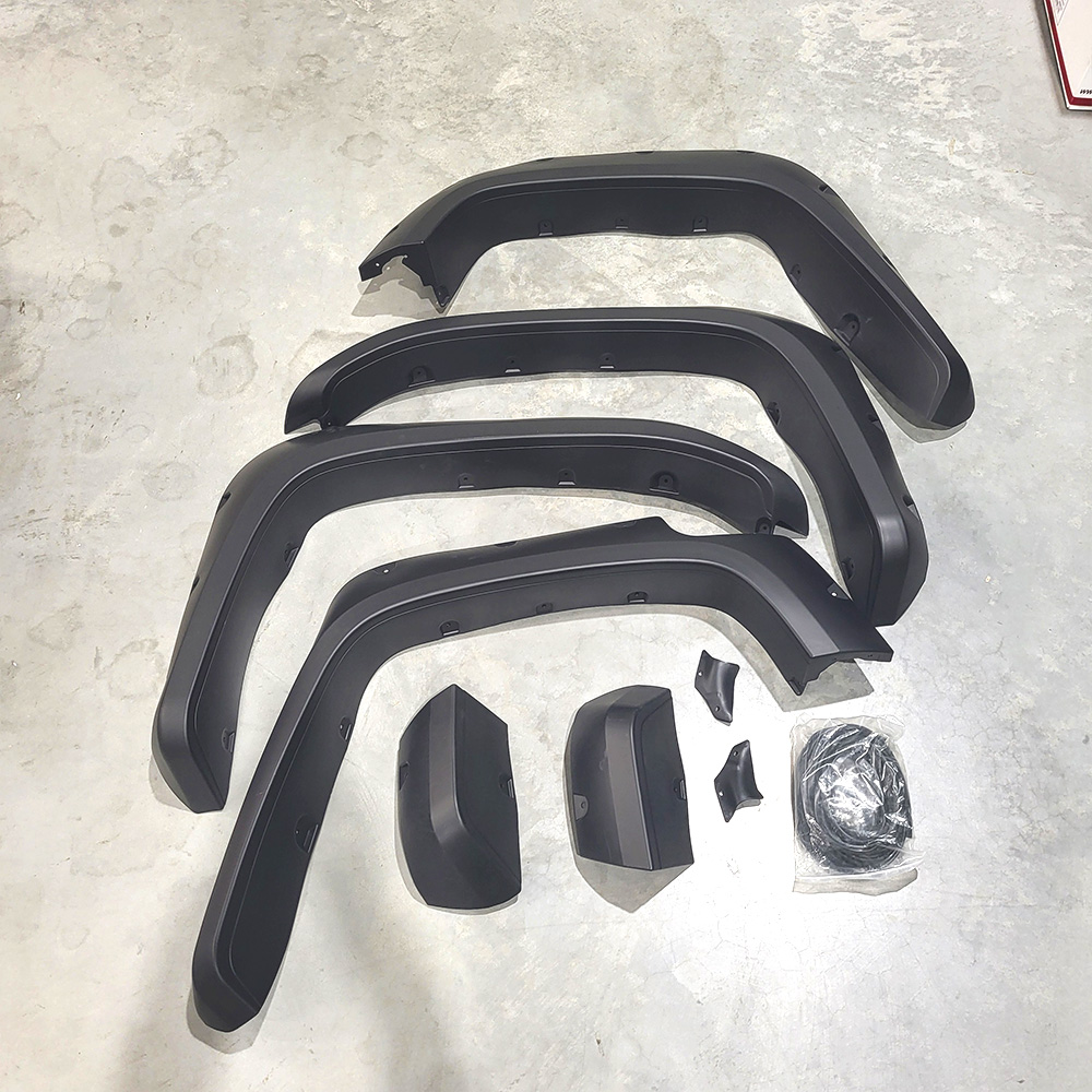 Image of ABS Dynamics Voor en Achter Scherm Verbreders TWEEDE KANS ABS Plastic Toyota FJ Cruiser