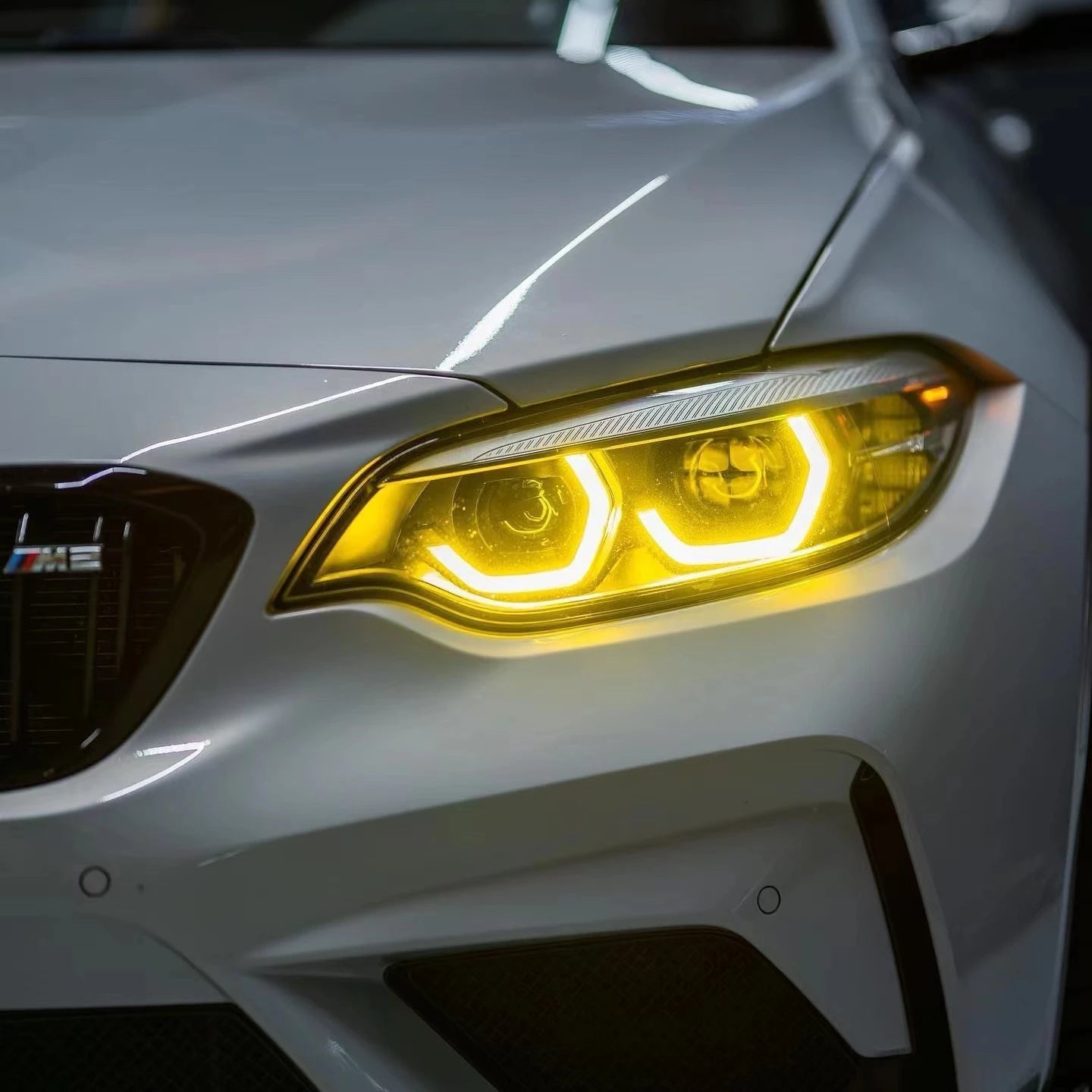 Image of SK-Import Voor Dagrijverlichting LED Geel BMW 2-serie