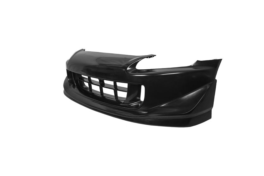 Image of PU Design Voor Bumper CR Style Zwart Polyurethane Honda S2000