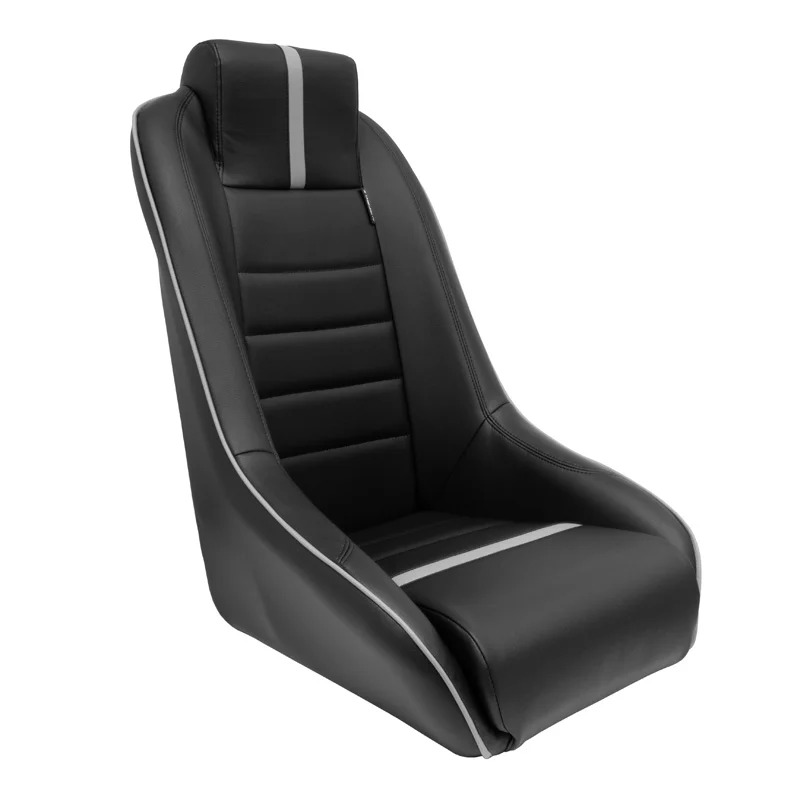 Image of SK-Import Kuipstoel Classic RS Zwart - Grijs Kunstleer