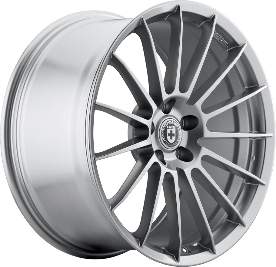 Image of HRE Wheels FF15 Velgen 20 Inch 10.5J ET35 5x112 Liquid Silver