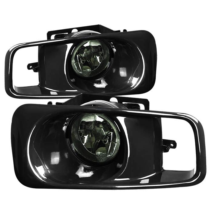 Image of SK-Import Smoke OEM Style Chrome Housing Smoke Glas Honda Civic Facelift 1999-2001