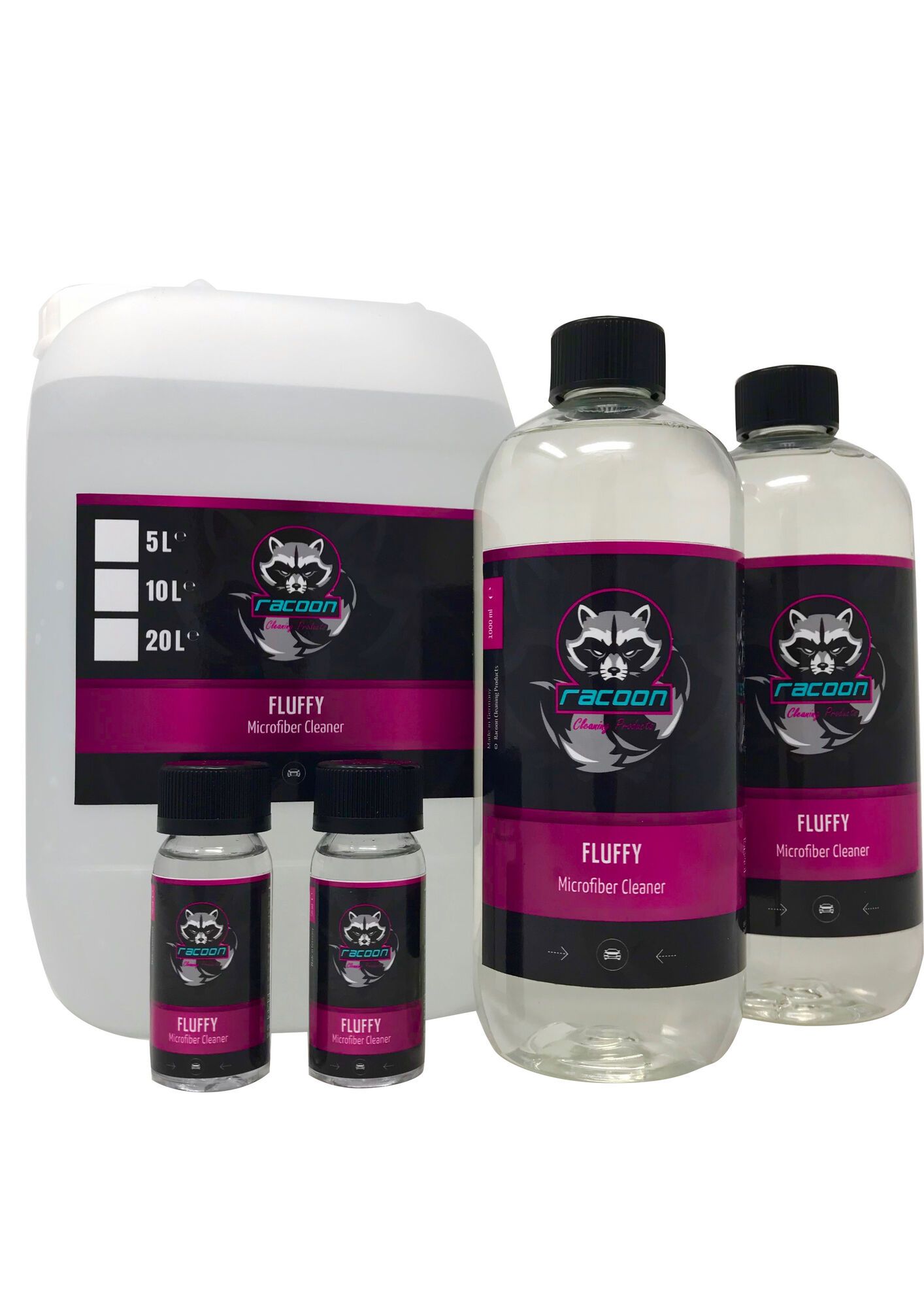 Image of Racoon Fluffy Microfiber Cleaner