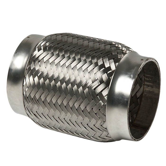 Image of SK-Import Flexibel Uitlaatstuk 76mm Roestvrij Staal