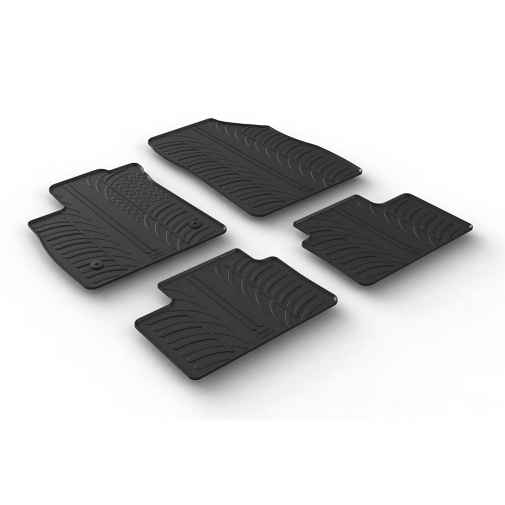 Image of Gledring Automatten Zwart Rubber Renault Talisman