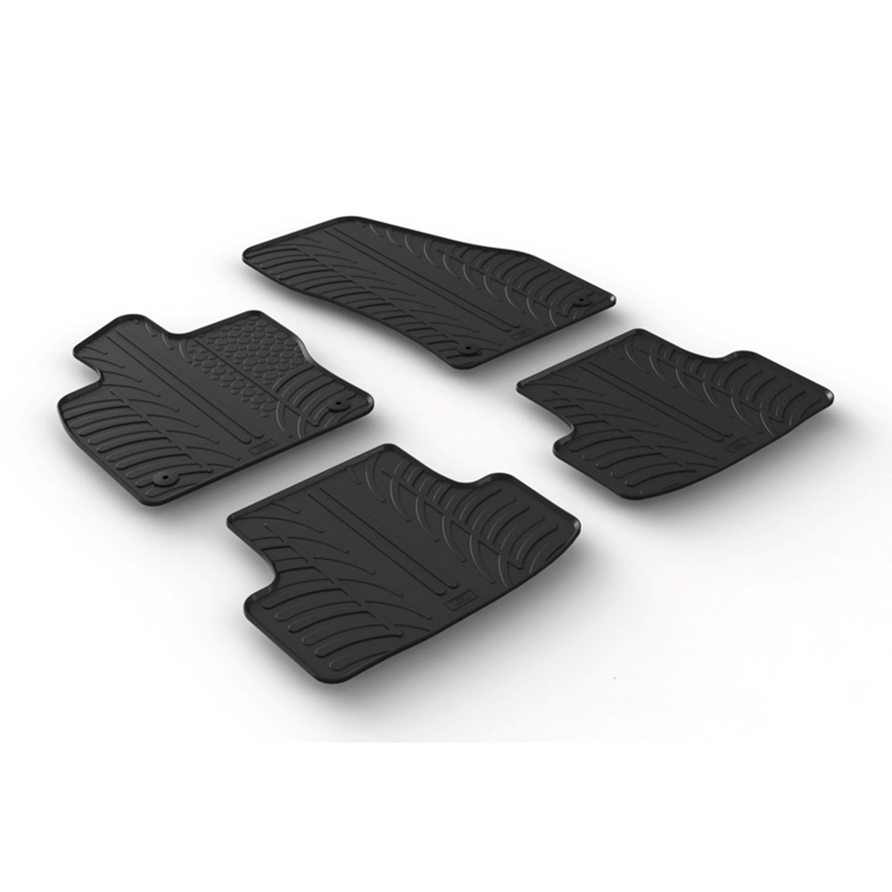 Image of Gledring Automatten Zwart Rubber Skoda Karoq