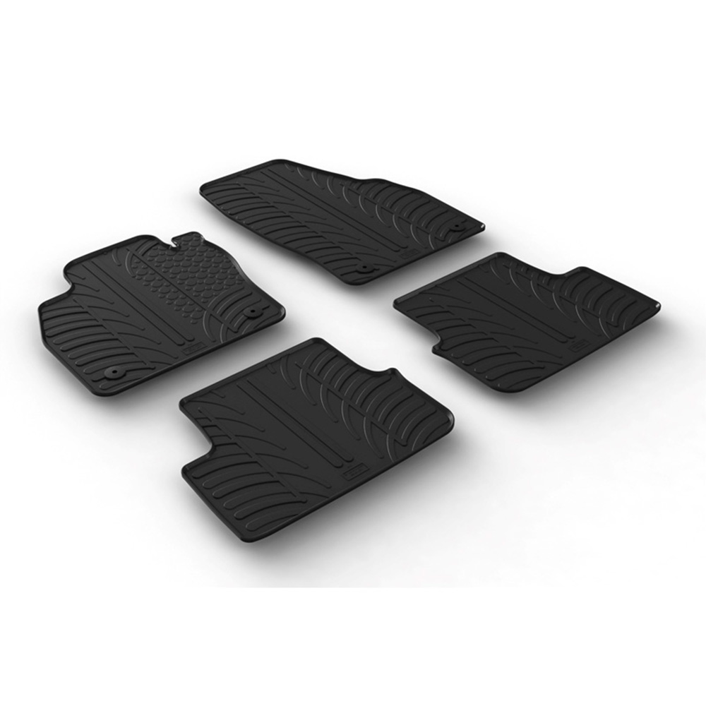 Image of Gledring Automatten Zwart Rubber Audi A1