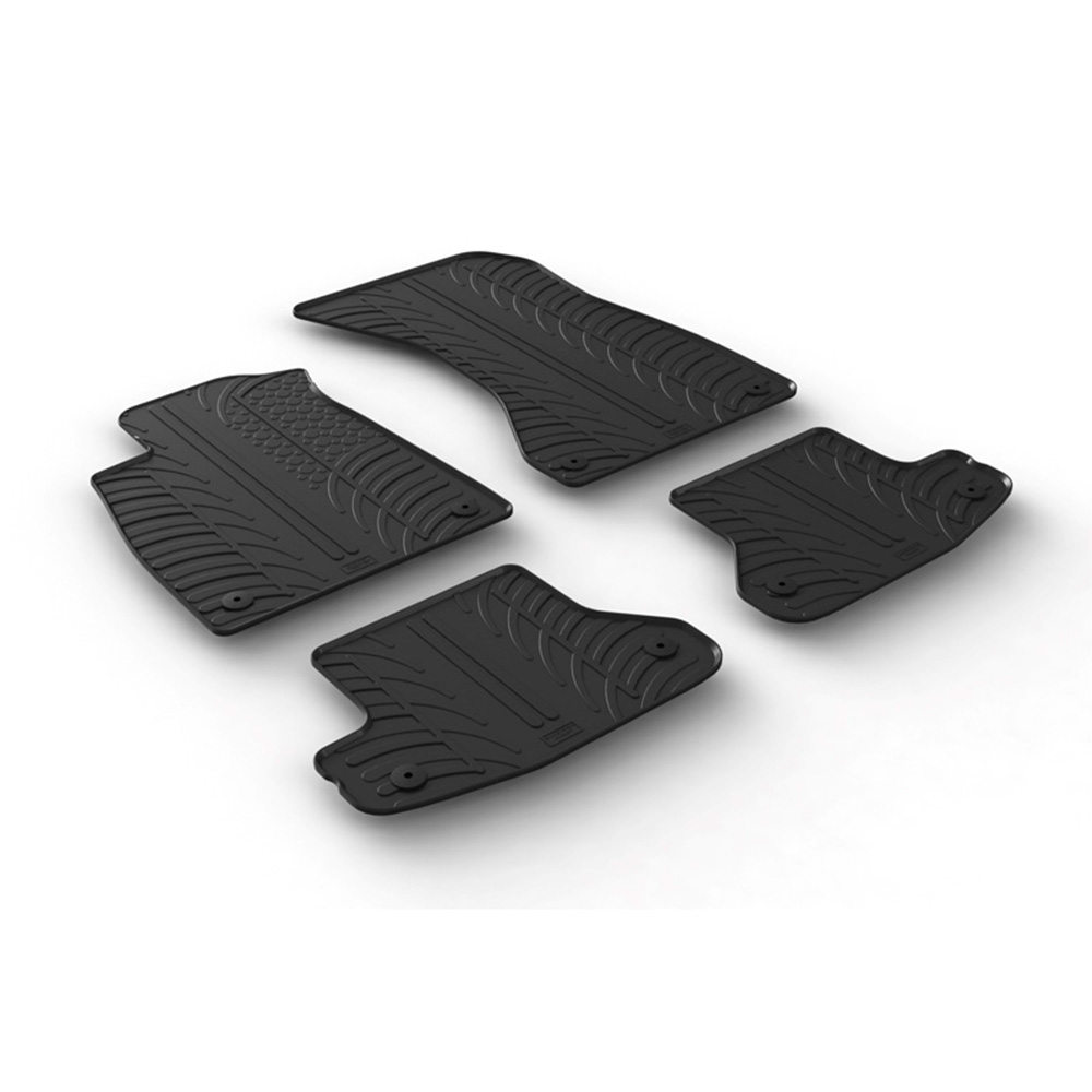 Image of Gledring Automatten Zwart Rubber Audi A5
