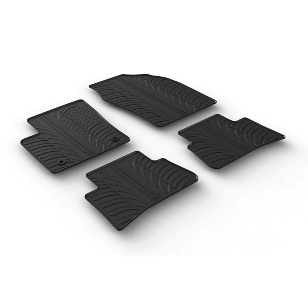 Image of Gledring Automatten Zwart Rubber Toyota C-HR