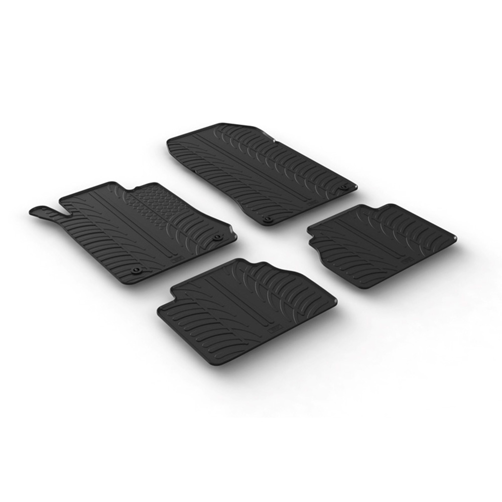 Image of Gledring Automatten Zwart Rubber Mercedes E-Class