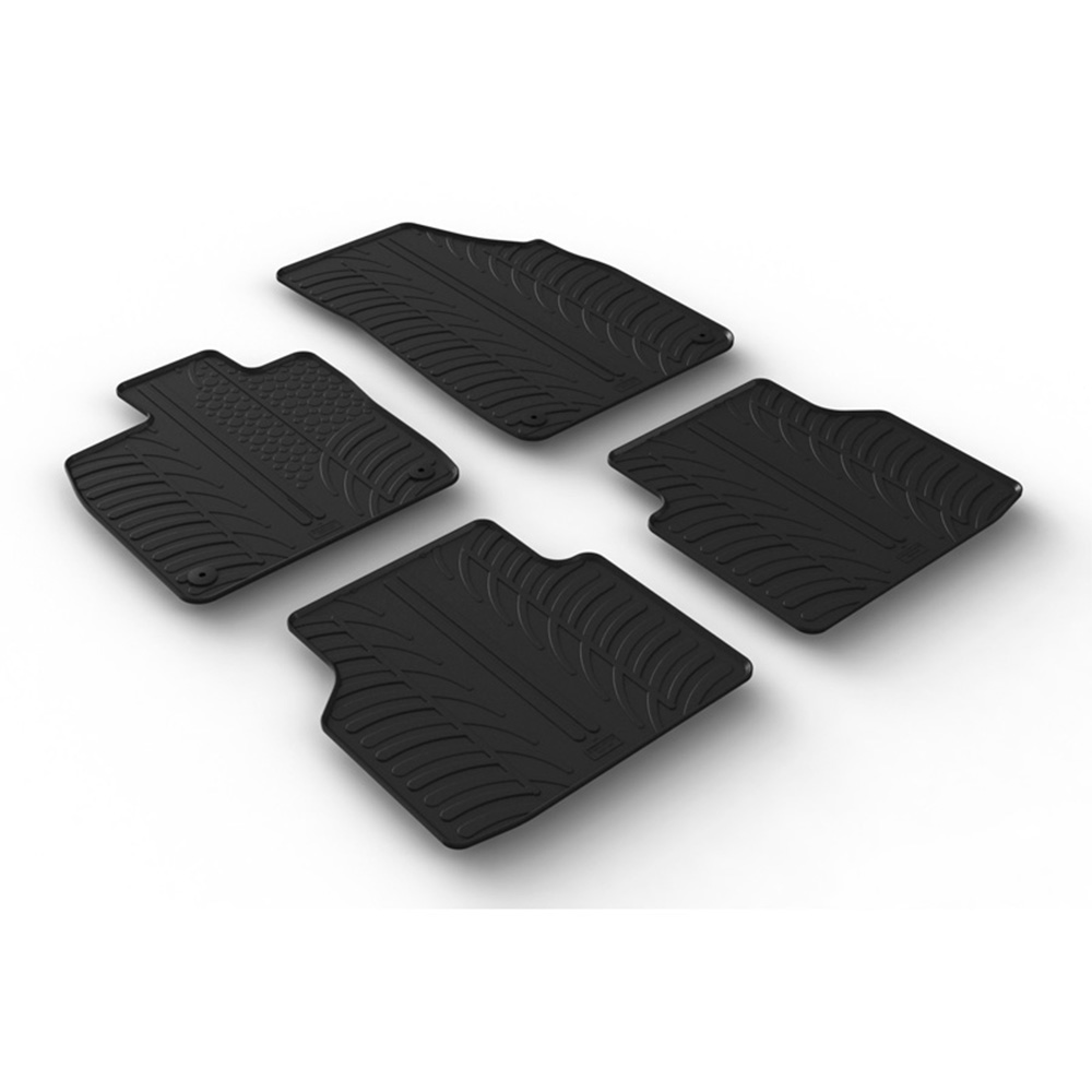 Image of Gledring Automatten Zwart Rubber Skoda Enyaq