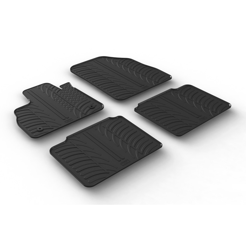 Image of Gledring Automatten Zwart Rubber Renault Espace