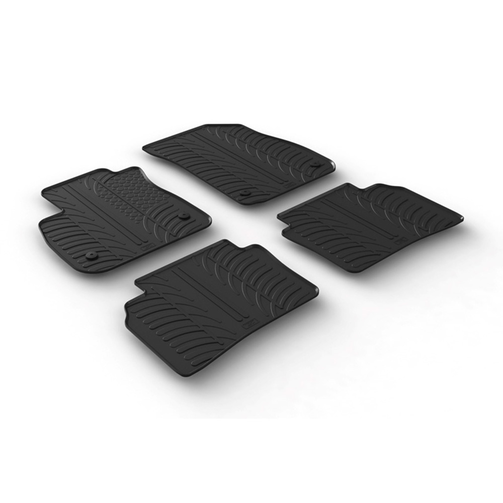 Image of Gledring Automatten Zwart Rubber Opel Insignia