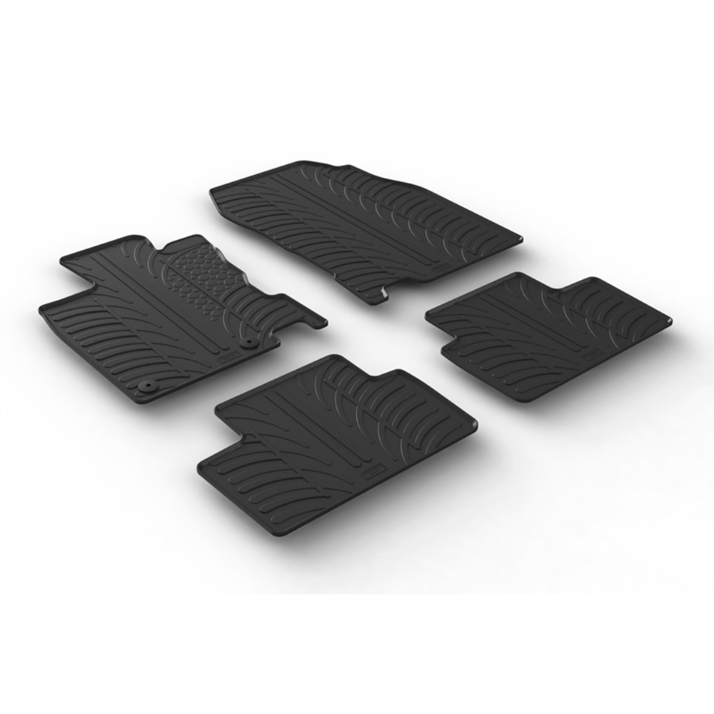 Image of Gledring Automatten Zwart Rubber Renault Kadjar