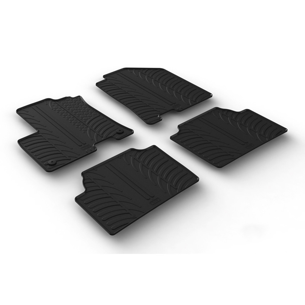 Image of Gledring Automatten Zwart Rubber Kia Niro
