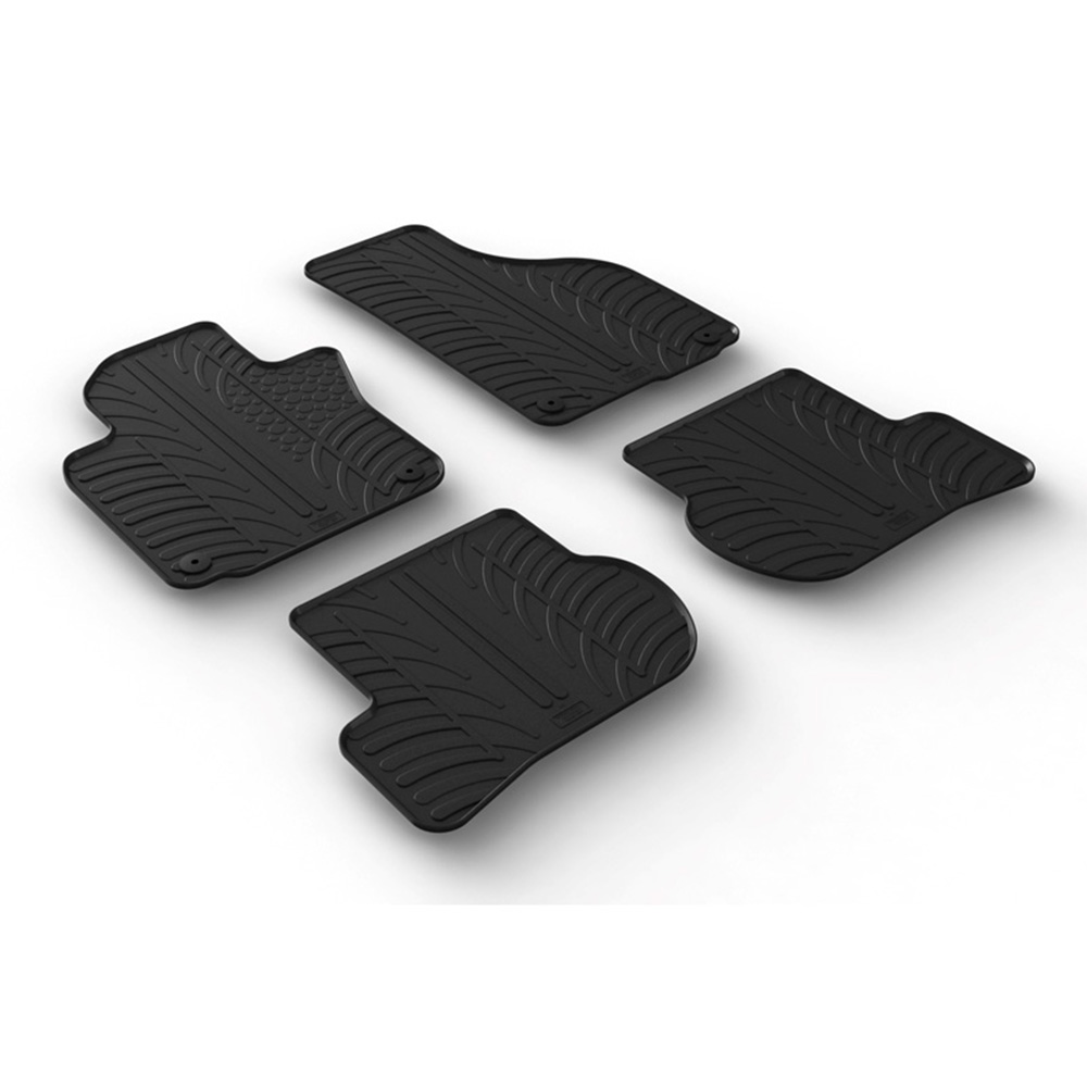 Image of Gledring Automatten Zwart Rubber Skoda Octavia