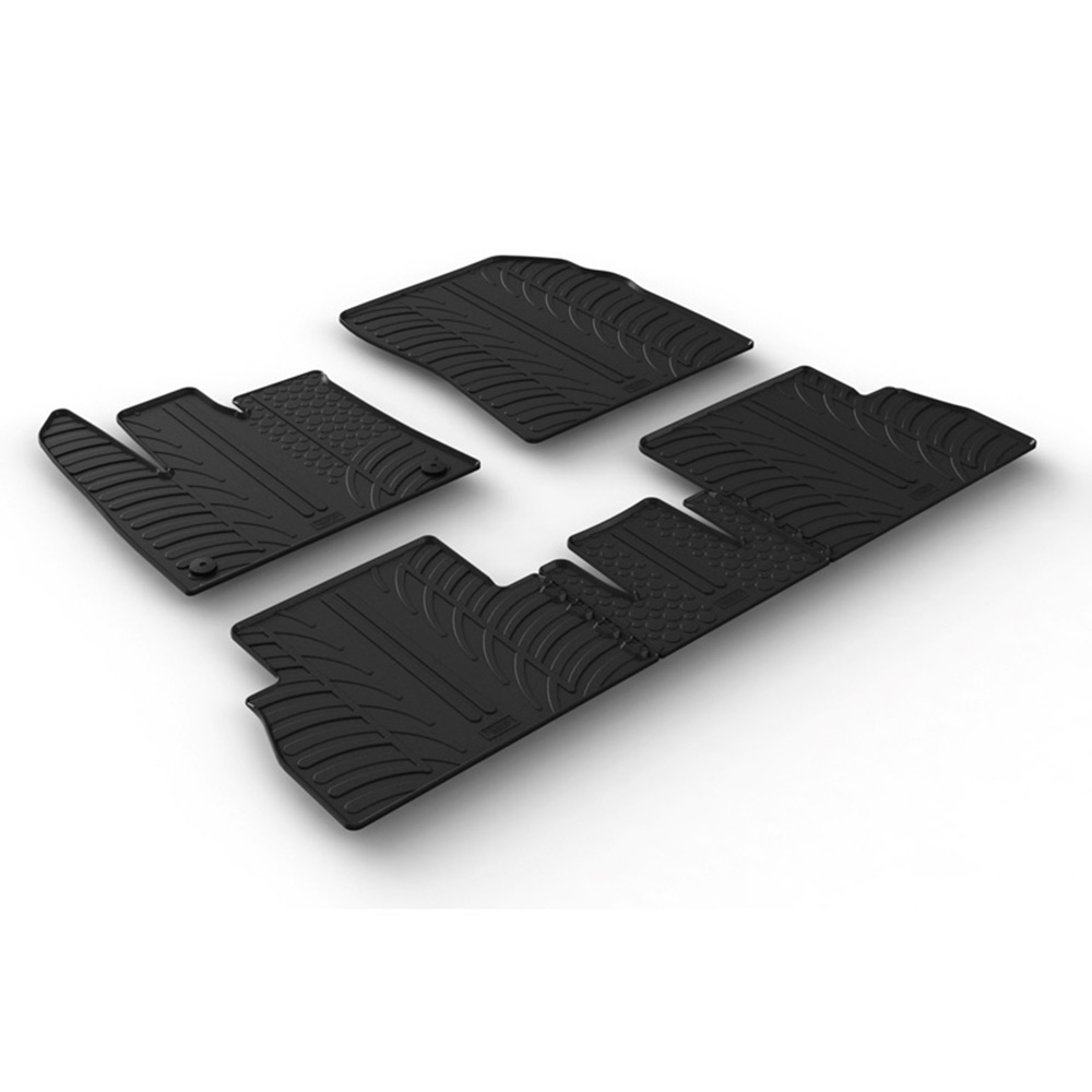 Image of Gledring Automatten Zwart Rubber Citroën, Peugeot, Opel