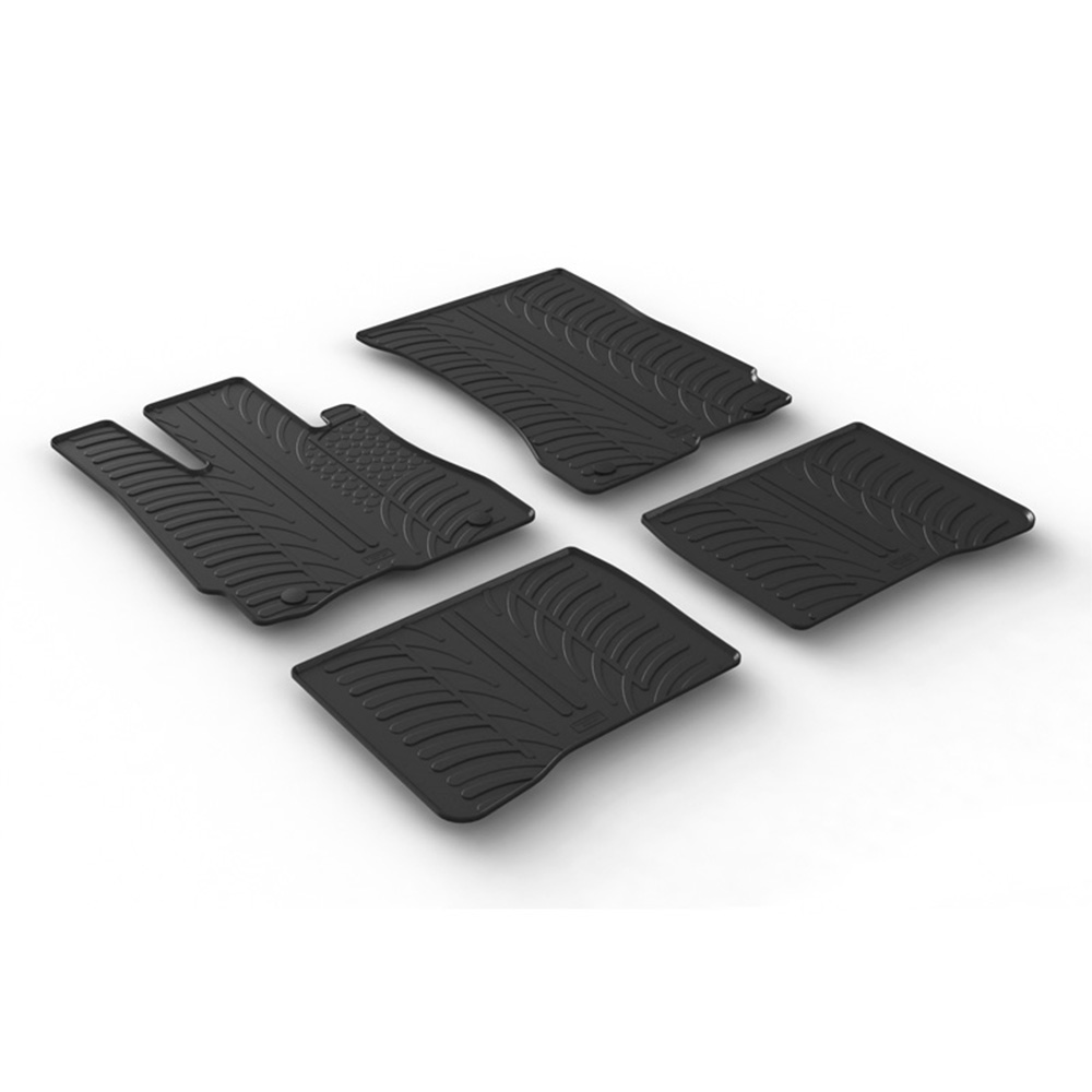 Image of Gledring Automatten Zwart Rubber Mercedes S-Class