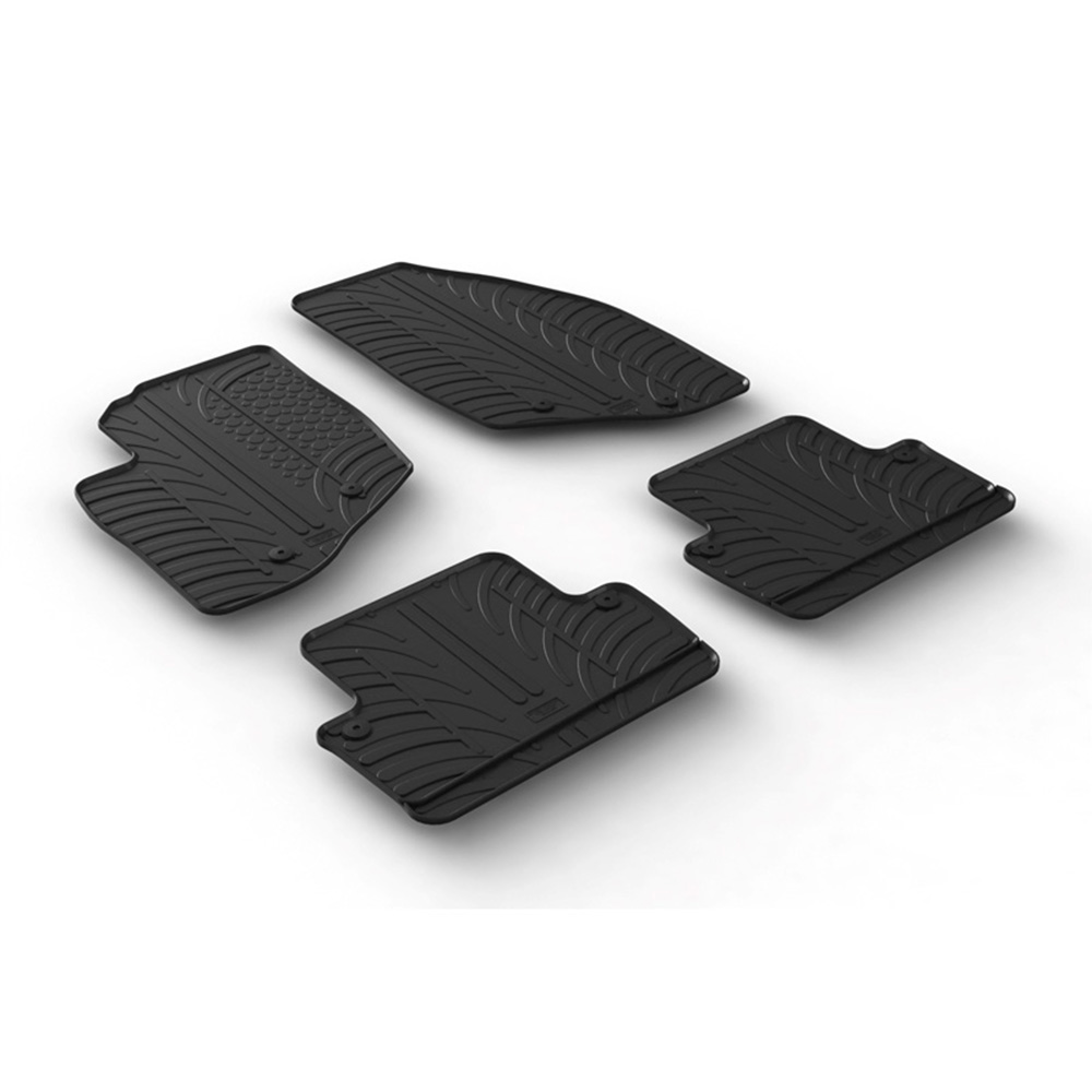 Image of Gledring Automatten Zwart Rubber Volvo V70, XC70