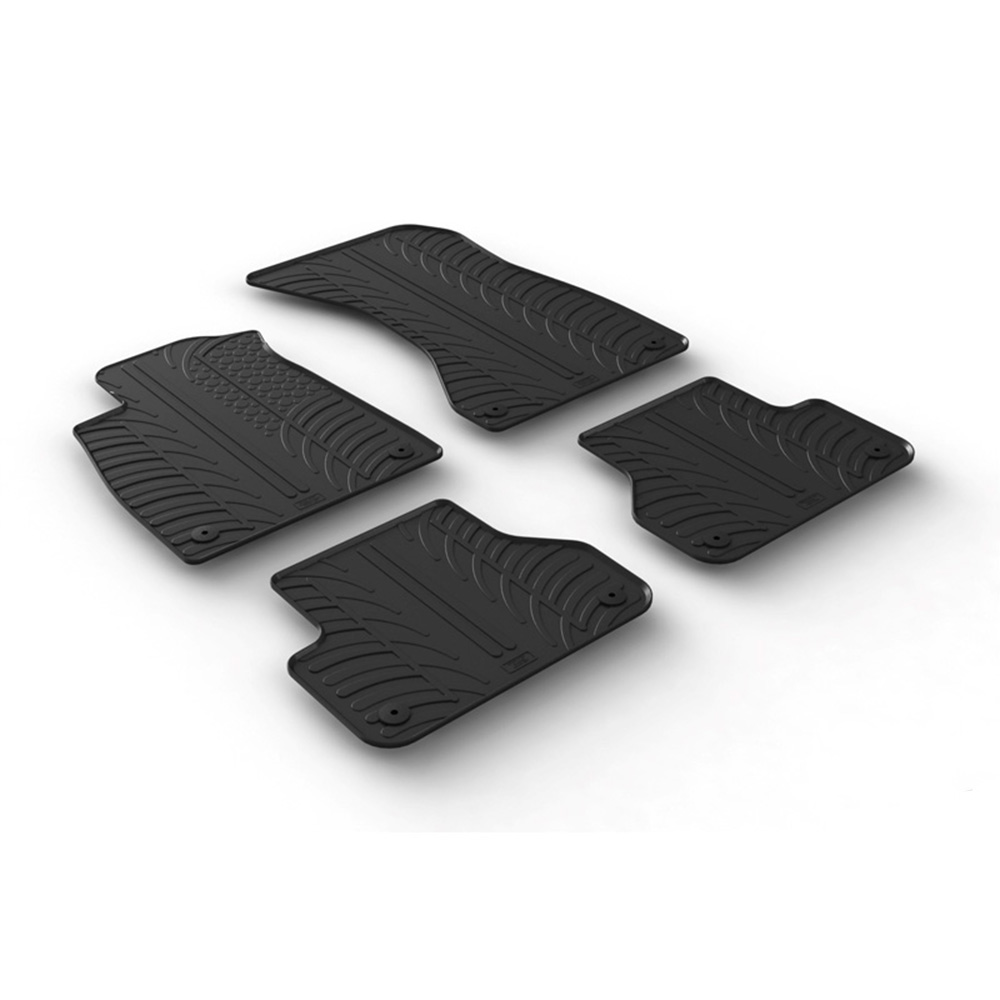 Image of Gledring Automatten Zwart Rubber Audi A5