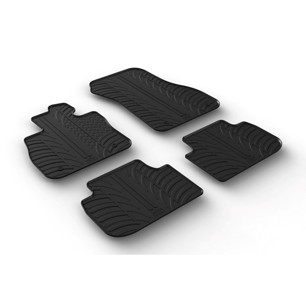Image of Gledring Automatten Zwart Rubber BMW 1 Serie