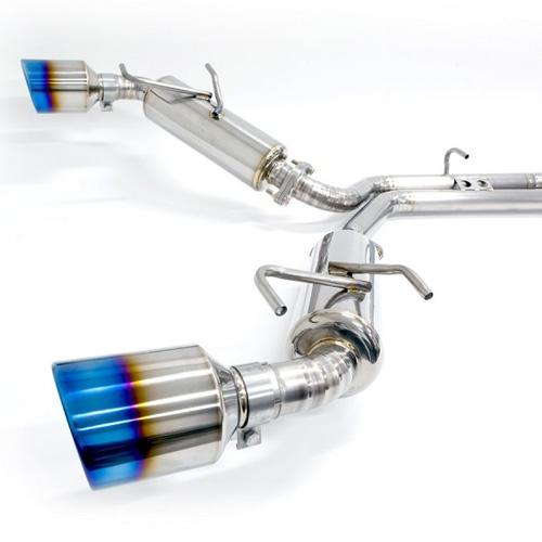 Image of Blox Racing Cat-back Uitlaatsysteem 51mm Titanium Toyota, Subaru