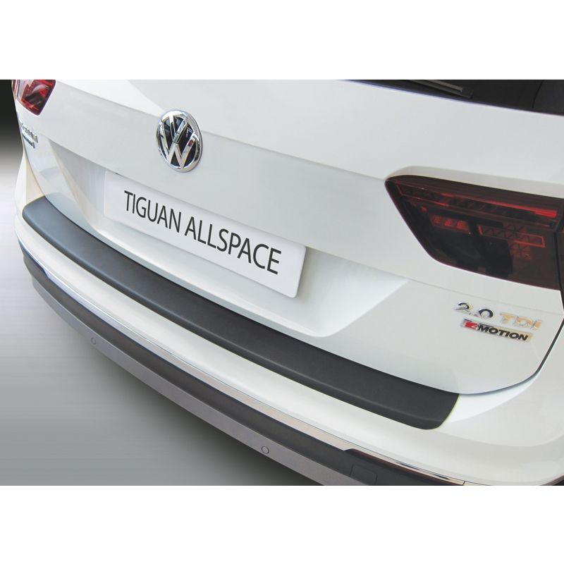Image of RGM Achter Bumper Beschermlijst Zwart ABS Plastic Volkswagen Tiguan