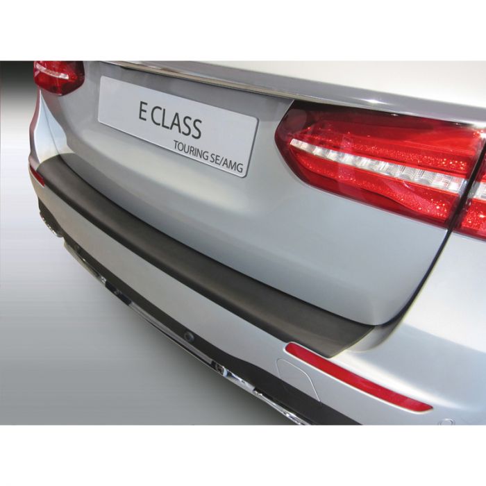 Image of RGM Achter Bumper Beschermlijst Zwart ABS Plastic Mercedes E-Class