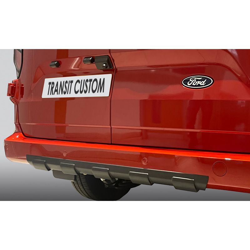 Image of RGM Achter Skidplaat Zwart ABS Plastic Ford Tourneo, Transit