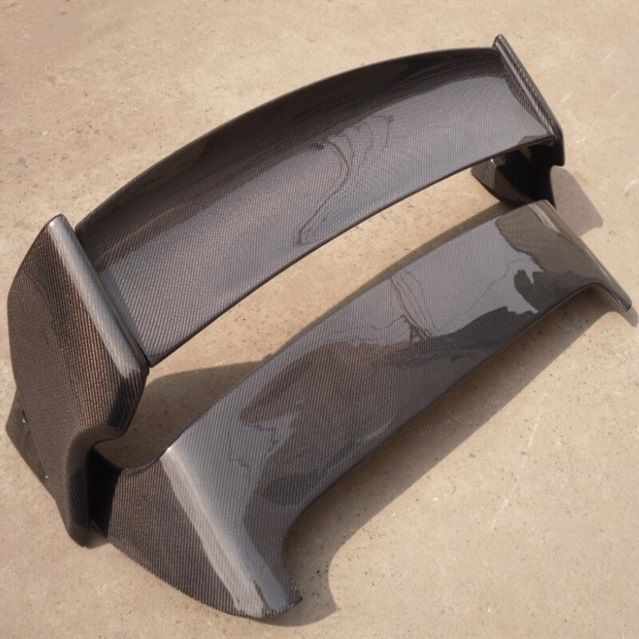 Image of CarbonWorks Achter Spoiler Varis Style Carbon Subaru Impreza