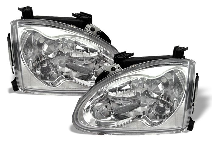 Sonar Koplampen Chrome Housing Honda Del Sol