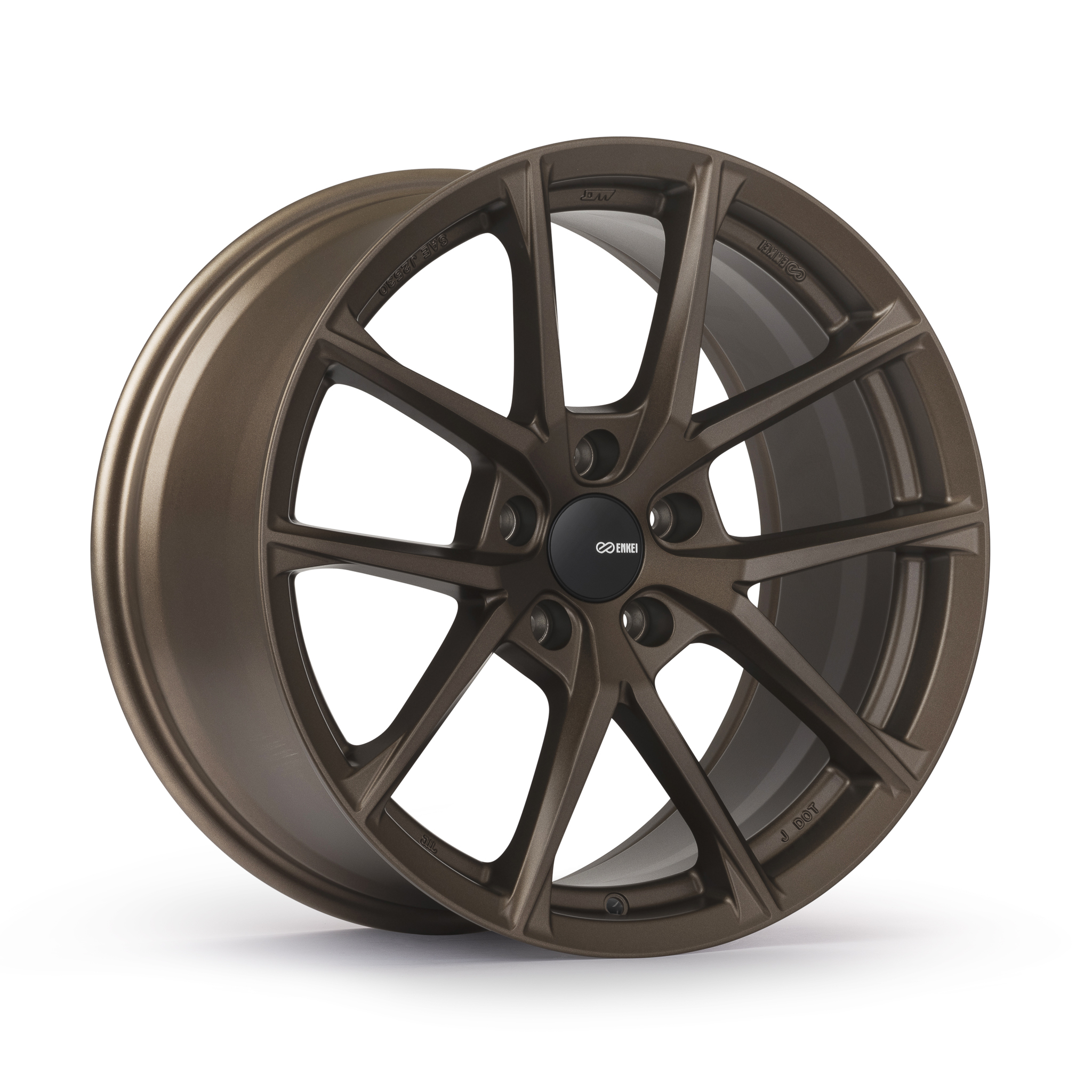 Image of Enkei Helix Velgen 19 Inch 9.5J ET40 5x112 Flat Bronze