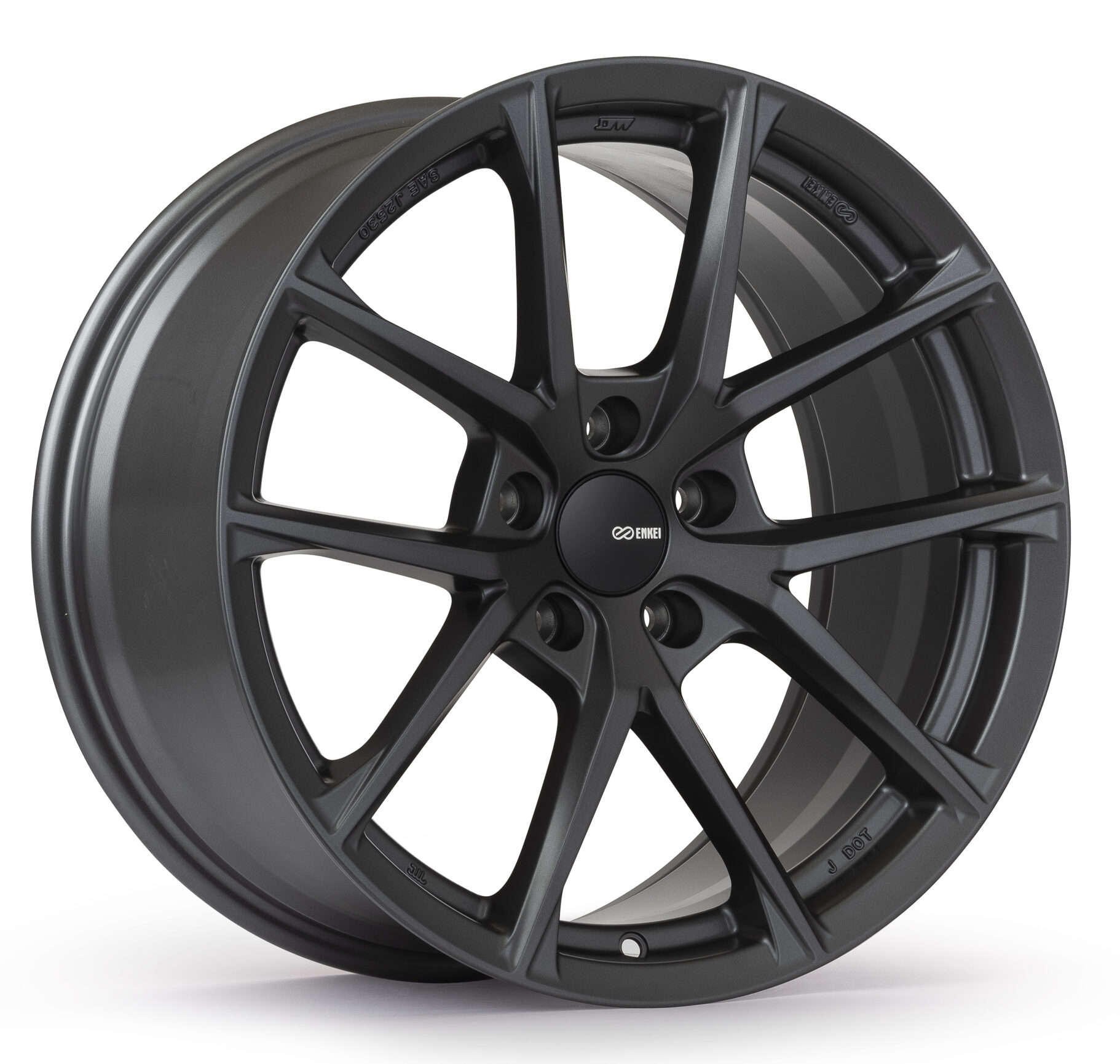 Image of Enkei Helix Velgen 19 Inch 9.5J ET40 5x114.3 Flat Gun Metal