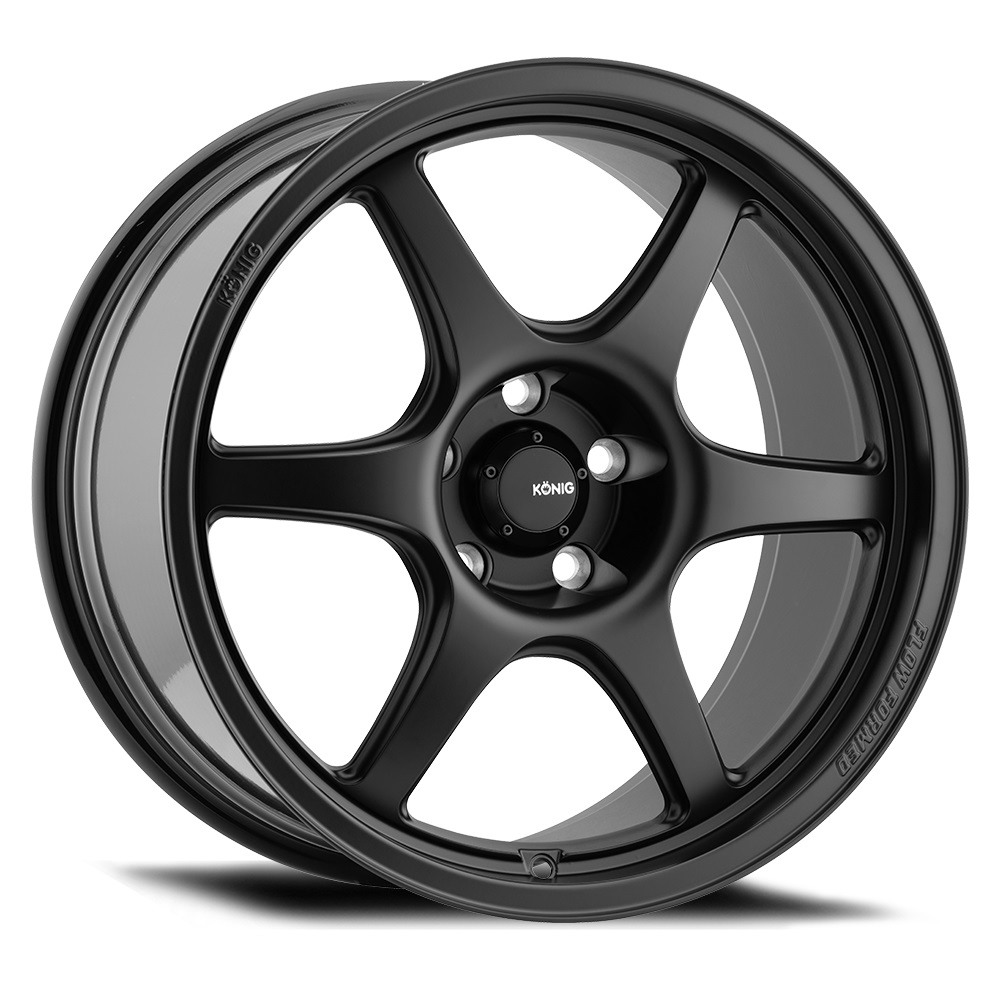 Image of König Hexaform Velgen 18 Inch 8.5J ET40 5x100 Flat Black