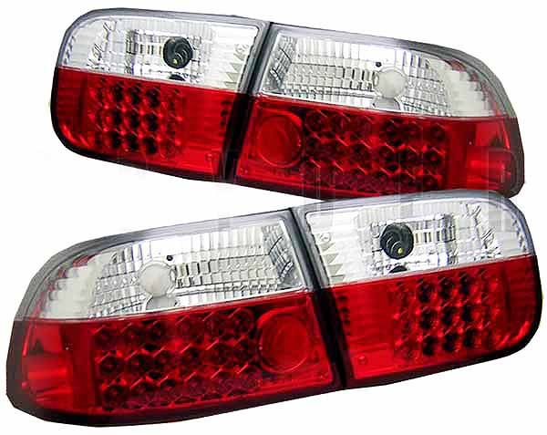 Image of Sonar Achterlicht LED Rood Glas Honda Civic