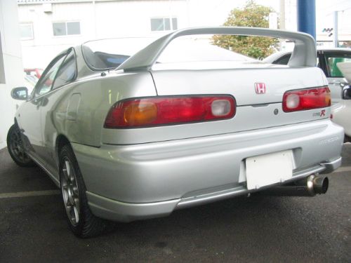 Image of ABS Dynamics Achter Bumper Lip Type R Style Zwart ABS Plastic Honda Integra