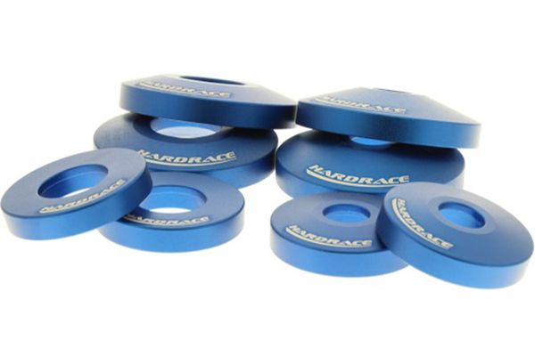 Image of Hardrace Differentieel Collar Kit Blauw Honda S2000
