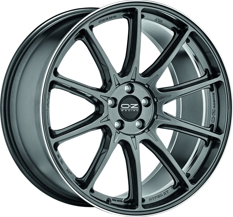 Image of OZ-Racing Hyper XT HLT Velgen 20 Inch 9J ET50 5x120 Star Graphite Machined