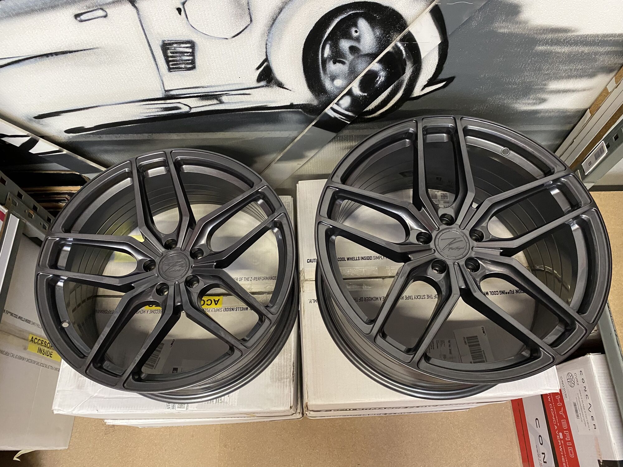 Image of Z-Performance ZP2.1 Set Of 4 Velgen 20 Inch 9J ET25-42 5x112