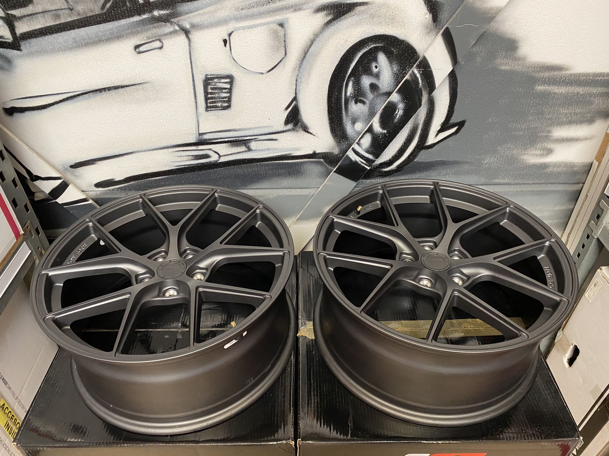 Image of JR-Wheels SL01 Velgen 19 Inch 8.5J ET45 5x112 Flat Gun Metal